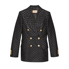 GG wool lamé jacket