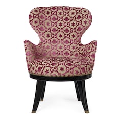 Sillón de jacquard con GG