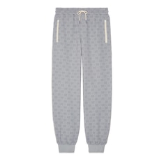 GG nylon jacquard jogging pant