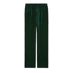 กางเกง GG velvet trousers