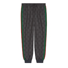 Pantalon de jogging à motif GG jumbo avec bande Web