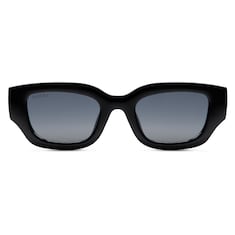 Low nose bridge rectangular sunglasses