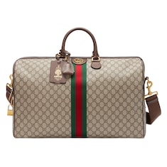 Bolso grande de lona Gucci Savoy