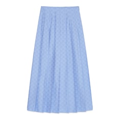 Falda de algodón Oxford GG Supreme