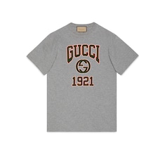 GUCCI プリント コットンジャージー Tシャツ