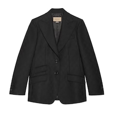 Blazer aus GG Wolljacquard