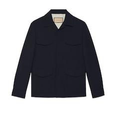 เสื้อแจ็คเก็ต Wool twill jacket