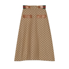 GG canvas skirt