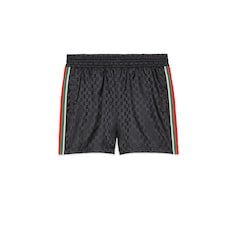 GG jacquard nylon swim shorts