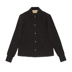 Silk crêpe de chine shirt