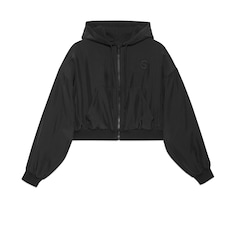 Reversible cotton jersey zip jacket