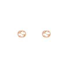 Gucci Interlocking stud earrings