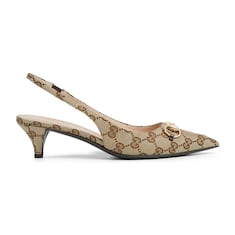 Women's Horsebit slingback pump