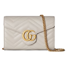 GG Marmont Mini-Tasche aus Matelassé-Leder