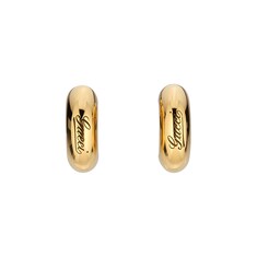 Boucles d’oreilles à motif G creux
