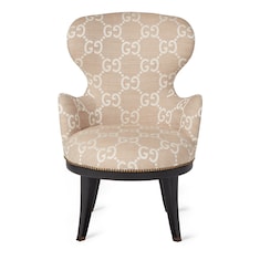 Fauteuil jacquard GG