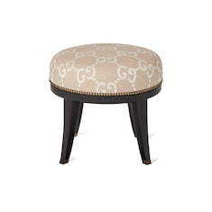 Runder Hocker mit GG Jacquard