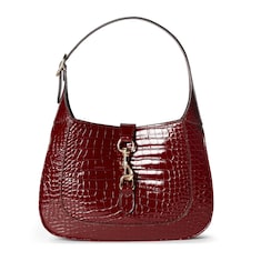 Sac à épaule Gucci Jackie en crocodile