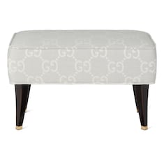 Taburete de jacquard con GG