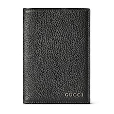 Passport case with Gucci logo