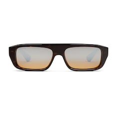 Rectangular frame sunglasses