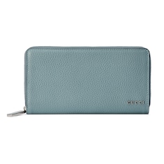 Zip around wallet with Gucci logo