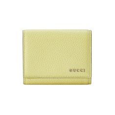 Tri-fold wallet with Gucci logo