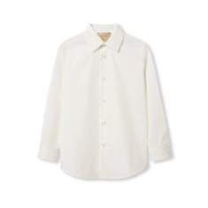 Children's cotton poplin shirt