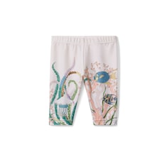 Baby marine print nylon leggings