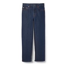 Denim trouser with Gucci label