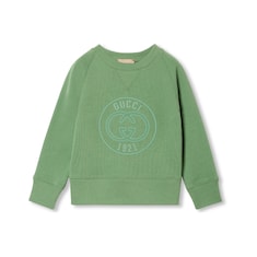 Sweat-shirt pour enfant en coton imprimé