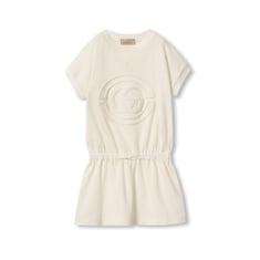 Children's cotton dress with embroidery