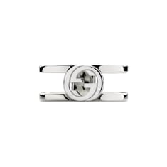 Anello Gucci Interlocking largo