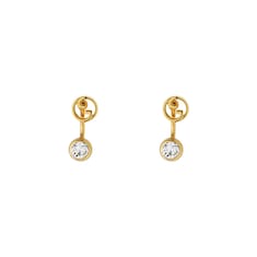 Gucci Blondie crystal earrings