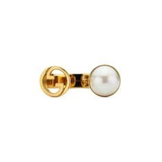 Anello Gucci Blondie con perla in resina