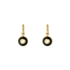 Pendientes de aro Gucci Interlocking de 18 ct