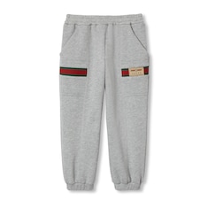 Children's jogging pant with Gucci label