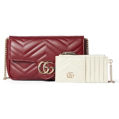 Borsa a spalla GG Marmont misura piccola