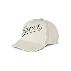 Baseball hat with Gucci script