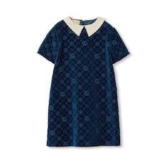 Children's cotton velvet dress