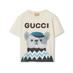 Children's printed cotton T-shirt