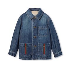 Children's denim jacket with Web