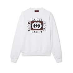 Sweat-shirt en jersey de coton