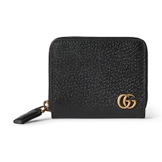 GG Marmont zip around wallet