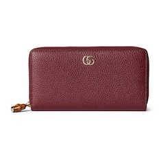 Portefeuille zippé avec bambou