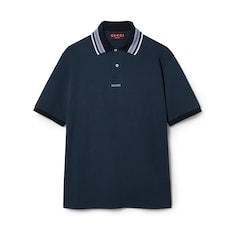 Cotton piquet polo shirt