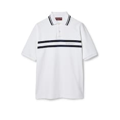 Cotton piquet polo shirt