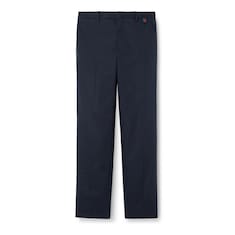 Pantalon en twill de coton double avec bande Web