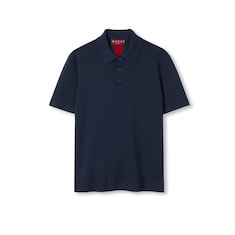 Cotton polo shirt with Web