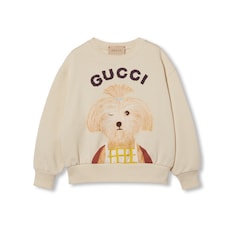 Children's printed cotton sweatshirt